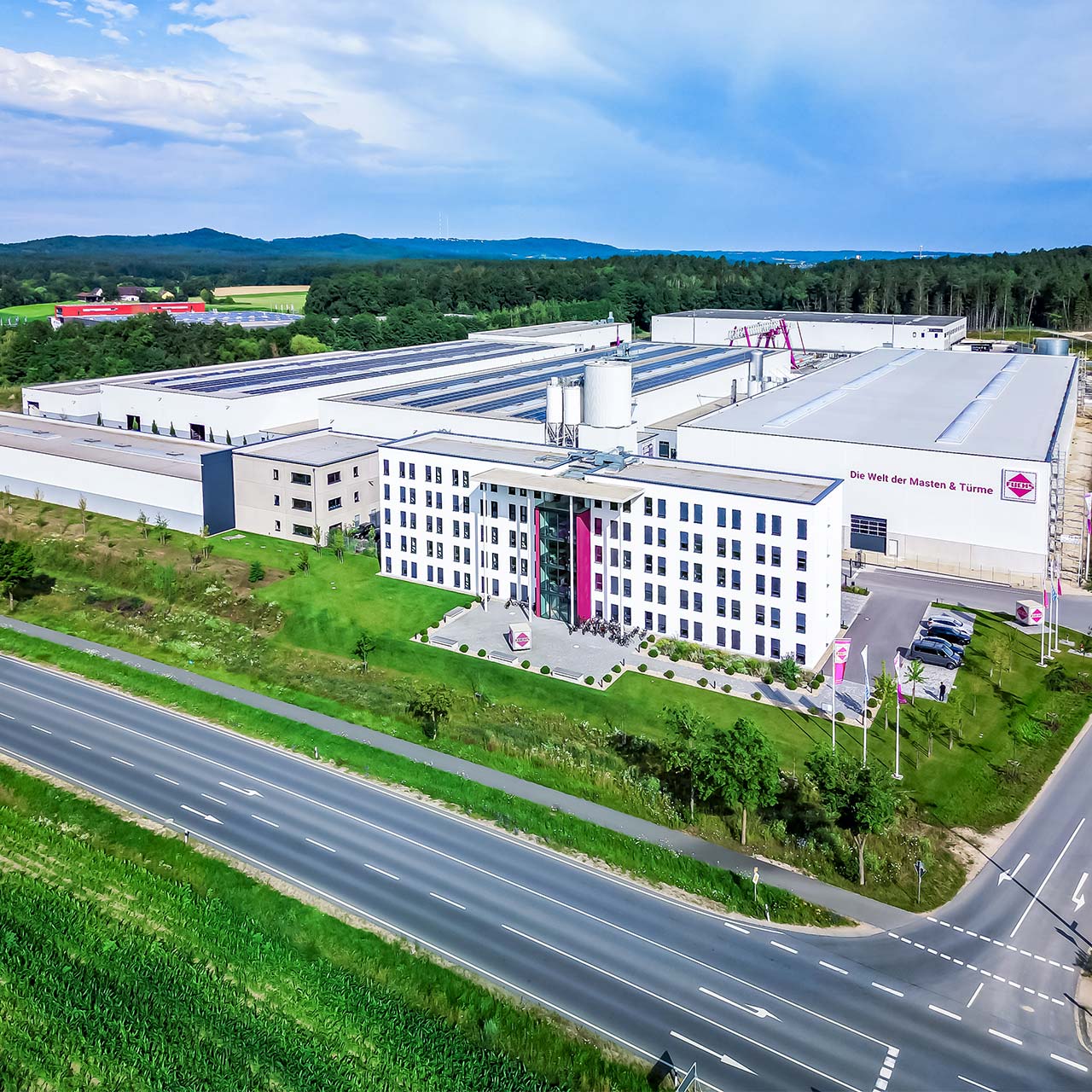 FEP Habersmühle Neumarkt – Luftaufnahme Luftaufnahme eines Gewerbestandorts in Neumarkt