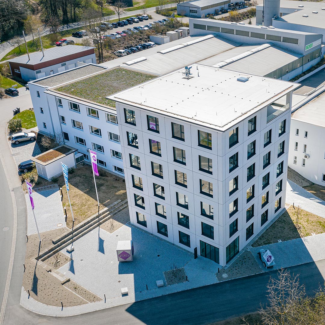 Büro Wegscheid – Luftaufnahme Luftaufnahme mehrerer Bürogebäude in Berching